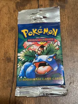 *OPEN* Pokemon Cards - Base Set - 1 Pack with 11 Cards - Trading Card Game - Image 1