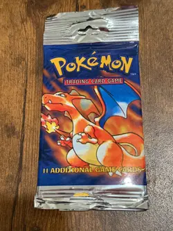 *OPEN* Pokemon Cards - Base Set - 1 Pack with 11 Cards - Trading Card Game - Image 1