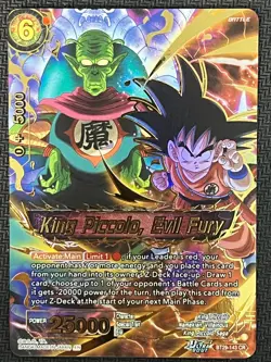 Dragon Ball Super Card Game TCG EN BT29-143 CR King Piccolo，Evil Fury - Image 1