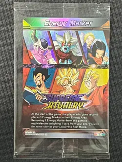 Dragon Ball Super Card Game TCG EN M-26 Supreme Rivalry Energy Marker Sealed - Image 1