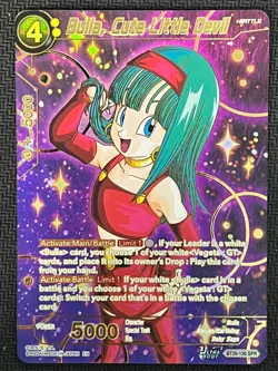 Dragon Ball Super Card Game TCG EN BT29-130 SPR Bulla，Cute Little Devil - Image 1