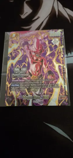Majin Buu : Kid FB04-094 SR Dragon Ball Super Card Game Top Cut Alternate Art - Image 1