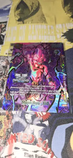 Majin Buu : Kid FB04-094 SR Dragon Ball Super Card Game Top Cut Alternate Art - Image 4
