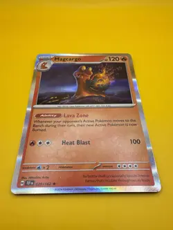 Magcargo 029/162 Holo Rare Temporal Forces Pokemon Card NM - Image 1