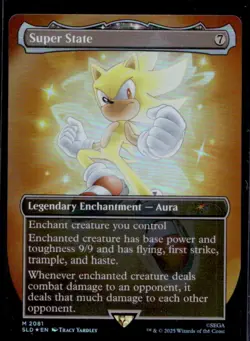 2025 Magic MTG SLD Secret Lair Sonic Borderless Super State #2081 - Image 1