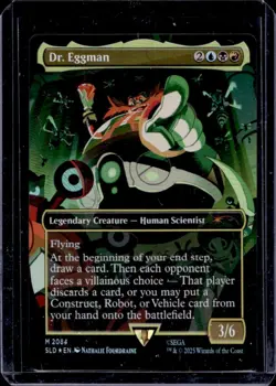 2025 Magic MTG SLD Secret Lair Sonic Borderless Dr Eggman #2084 - Image 1