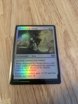 Sheltered by Ghosts Duskmourn: House of Horror Foil NM Magic the Gathering - Image 1