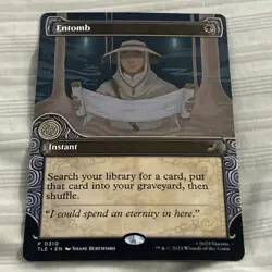 MTG Entomb (Showcase) Normal NM Avatar: The Last Airbender: Magic 310 - Image 1