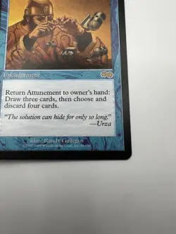 MTG, Attunement NEAR MINT DETAILED PICTURES Urza's Saga Regular - Image 3