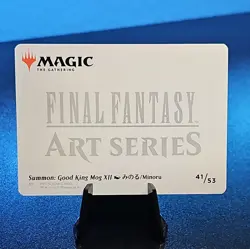 Summon: Good King Mog XII 41 Gold Stamped Signature MTG Final Fantasy Art Series - Image 2
