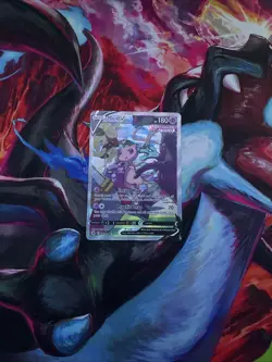 Mew V (Alternate Full Art) Fusion Strike Pokemon TCG SWSH Card 251/264 - Image 1