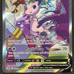 Mew V 251/264 Alternate Full Art Pokemon Card English Fusion Strike TCG CCG - Image 3