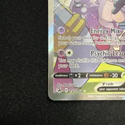 Pokemon TCG Fusion Strike Mew v Holo Alternative Art Ultra Rare Card 251/264 NM - Image 2