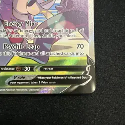 Pokemon TCG Fusion Strike Mew v Holo Alternative Art Ultra Rare Card 251/264 NM - Image 3