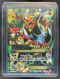 2015 Pokemon XY BREAKthrough Mega Houndoom #154/162 - Image 1