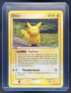 2005 Pokemon EX Delta Species Ditto #63/113 - Image 1