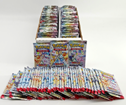 Lot of (220) Pokemon TCG Scarlet & Violet Prismatic Evolutions Booster Packs - Image 1