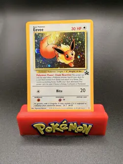 Pokemon 2000 Eevee Black Star Promo #11 Near Mint 🌀"Swirl Above Its Tail - Image 1