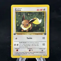 Eevee #55 1st Edition Team Rocket 2000 Pokemon Near Mint ✨ - Image 1