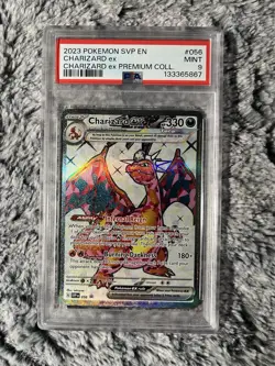 2023 Pokemon SV Obsidian Flames OBF EN Charizard ex #215/197 PSA 9 - Image 1
