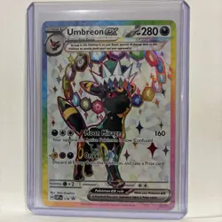 Umbreon EX SV Black Star Promo 176 NM Pokemon TCG Prismatic Evolutions - Image 1