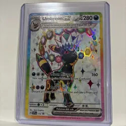 Umbreon EX SV Black Star Promo 176 NM Pokemon TCG Prismatic Evolutions - Image 2
