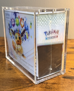 Pokemon Center Prismatic Evolution Elite Trainer Box in Protective Display Case - Image 2