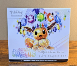 Pokemon Center Prismatic Evolution Elite Trainer Box in Protective Display Case - Image 3