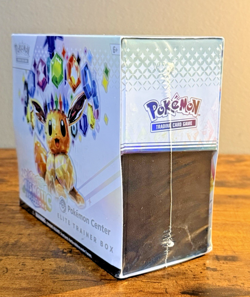 Pokemon Center Prismatic Evolution Elite Trainer Box in Protective Display Case - Image 4