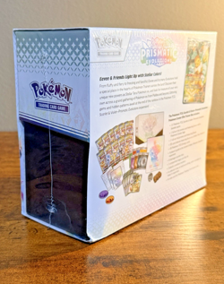 Pokemon Center Prismatic Evolution Elite Trainer Box in Protective Display Case - Image 5