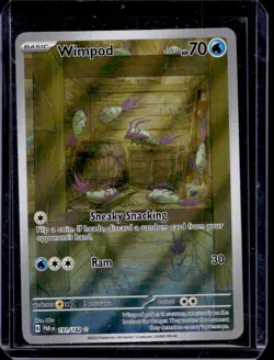 2023 Pokemon SV Paradox Rift PAR EN Wimpod #191/182 - Image 1