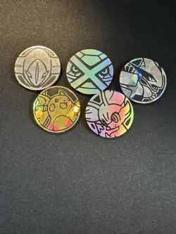 Pokemon TCG Flipping Coins Lot Blastoise Charizard Ninetales Raichu Kyurem - Image 5