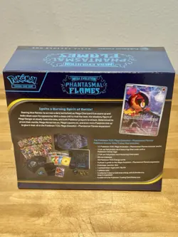 Pokemon TCG Phantasmal Flames Pokemon Center ETB Elite Trainer Box New Sealed - Image 2