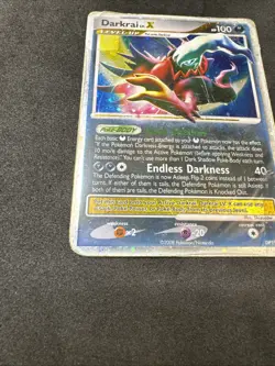 Pokemon Darkrai LV.X DP19 Diamond & Pearl Promo Holo HP - Image 5