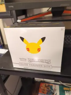 Pokemon TCG: 25th Anniversary Celebrations Elite Trainer Box (2021) 820650809439 - Image 1