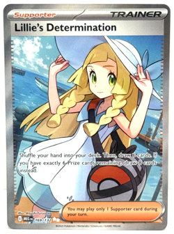 2025 Pokemon Mega Evolutions Lillie's Determination Ultra Rare - Image 1