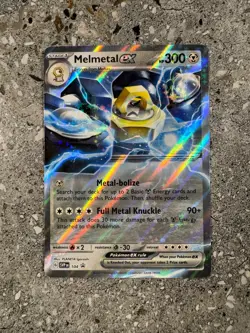 Pokemon TCG Cards Melmetal ex SVP104 Black Star Promo Holo NM-M - Image 1