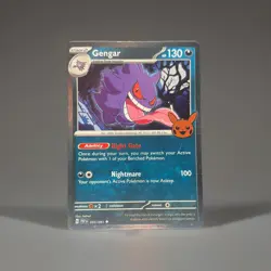 Gengar - 057/091 - Cosmo Holo - Trick or Trade 2024 - LP Pokemon TCG - Image 1