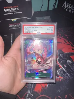 One Piece Perona Alt Art OP-12 PSA 10 Gem Mint English - Image 3