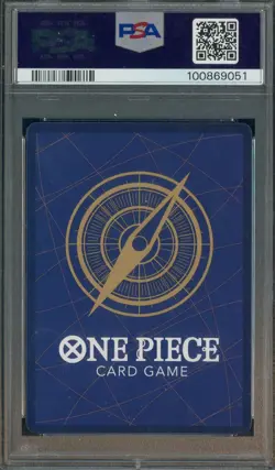 2023 ONE PIECE OP04 ALTERNATE ART #104 SANJI PSA 9 MINT - Image 2