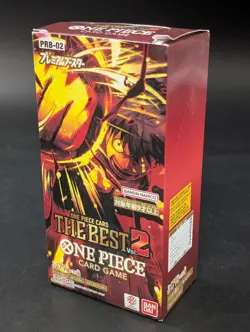 One Piece TCG The Best Vol.2 Premium Booster Box PRB-02 Japanese Sealed #1 - Image 1