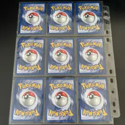 ⭐Complete Pokemon Base Set Common Uncommon Cards 1999⭐Pokemon Base Set starter - Image 4