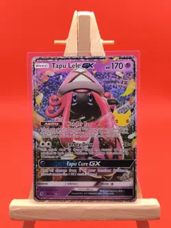 Tapu Lele GX 60/145 Celebrations Textured Ultra Rare Holo Pokemon Card * New * - Image 3