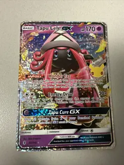 Pokemon TCG Tapu Lele GX Celebrations 60/145 Holo Ultra Rare NM - Image 1
