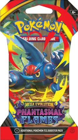 POKEMON MEGA EVOLUTION: PHANTASMAL FLAMES SLEEVED BOOSTER 144-PACK CASE - Image 5