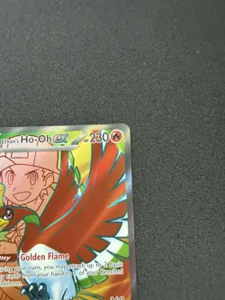 Pokemon Ethan’s Ho-Oh Ex 209/182 Secret Rare Scarlet Violet Destined Rivals NM - Image 3