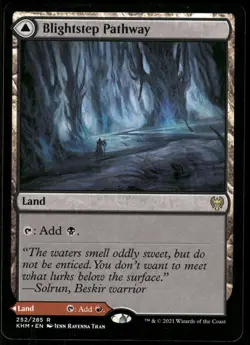 1x Blightstep Pathway - Kaldheim - NM - MTG - Image 1