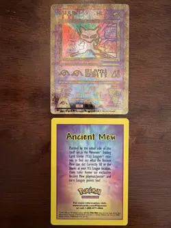 Ancient Mew Holo Holographic Pokemon TCG Movie Promo Card 1999-2000 Wizards Rare - Image 1