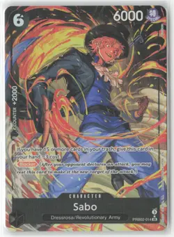 Sabo - (Alternate Art) SR Premium Booster -The Best- Vol. 2 PRB02-014 NM - Image 1