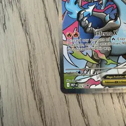 Mega Charizard X ex 023 Pokemon TCG Me: Mega Evolution Black Star Promo Holo - Image 4